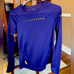 Livestrong Nike long sleeve shirt